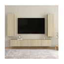 Tv Cabinets 2 Pcs Sonoma Oak Chipboard