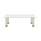 Tv Stand Frosted 60 X 35 X 17 Cm Tempered Glass