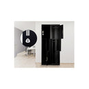 Two Door L Shaped Shed Storage Lockers 3 Digit Combination Lock