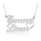 Two Name Necklace For Couples