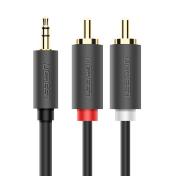 UGREEN 3.5 Mm Male To 2RCA Male Cable