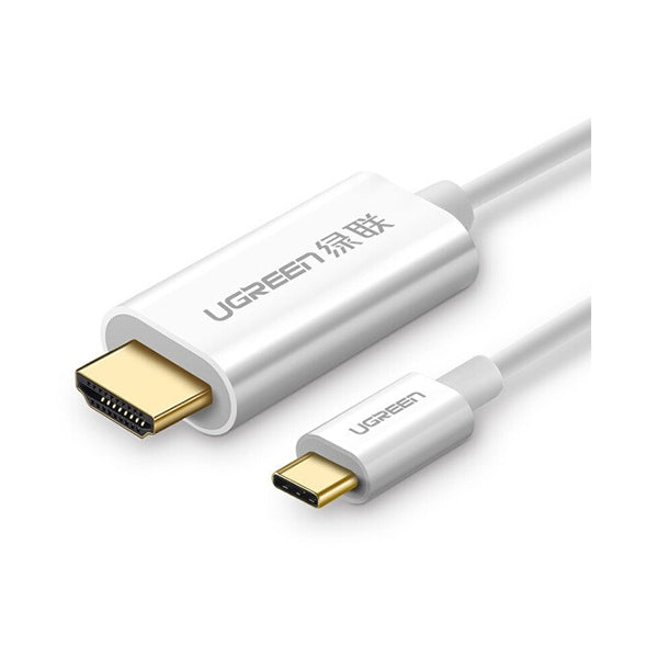 UGreen Type C To Hdmi Cable White