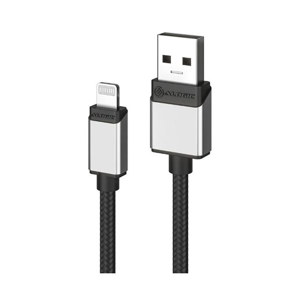 Alogic Ultra Fast Usb A To Lightning 1M Cable Space Grey Mfi Certified
