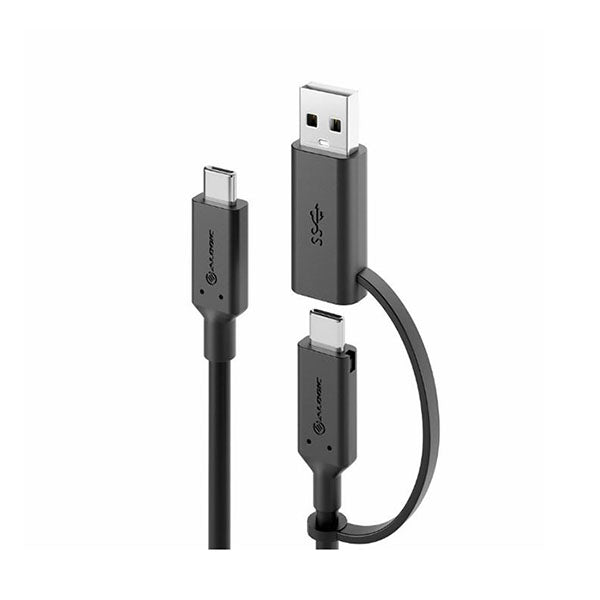 Alogic Elements Series Usb C To Usb C Cable With Usb A Adapter