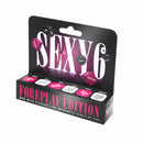 Sexy 6 Foreplay Edition Couples Dice Game