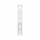 U Shape Gabion Basket With 2 Posts Iron 140 X 20 X 150 Cm