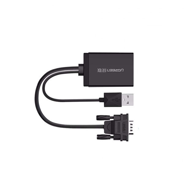 Ugreen Vga To Hdmi Converter Black