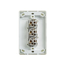 Ultima 3 Gang Switch 250V 16Ax Vertical Pack