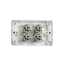 Ultima 4 Gang Switch 250V 16Ax Horizontal