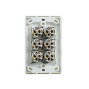 Ultima 6 Gang Switch 250V 16Ax Vertical