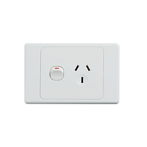 Ultima Single Power Point 250V 10A Horizontal Pack