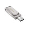 Ultra Dual Drive Luxe All Metal 2 In 1 Flash Drive