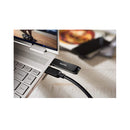 Ultra Usb Type C Slim Retractable Design Flash Drive Black