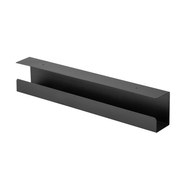 Brateck Under Desk Cable Tray Organizer 600X114X76Mm Black