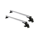 Universal Car Roof Rack Aluminium Silver Adjustable Brackets Carrier