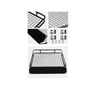 Universal Roof Rack Basket Car Carrier Steel Cage Luggage
