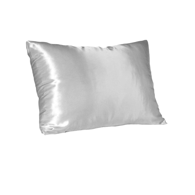 Bambury Satin Standard Pillowcase Silver