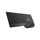 Rapoo 9500M Bluetooth Wireless Multi Mode Keyboard Mouse Combo Black