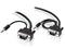 Alogic 1M Pro Series Slim Flexible Vga Cable With 80Cm And 30Cm
