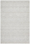 Visions Winter Grey Brush Modern Rug