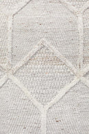 Visions Winter Grey Brush Modern Rug