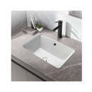 525X345Mm Gloss White Bathroom Sinks Ceramic Basin Vanity Wash Bowl