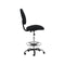 Veer Drafting Black Office Chair Stool Fabric