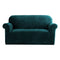 Velvet Sofa Cover Plush Couch Cover Lounge Slipcover 2 Seater