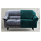 Velvet Sofa Cover Plush Couch Cover Lounge Slipcover 2 Seater