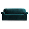 Velvet Sofa Cover Plush Couch Cover Lounge Slipcover 3 Seater