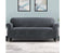 Velvet Sofa Cover Plush Couch Cover Lounge Slipcover 4 Seater