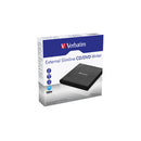 Verbatim External Slimline Mobile Cd Dvd Writer Usb Black