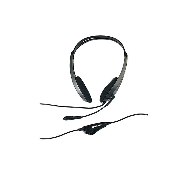 Verbatim Multimedia Headset With Microphone