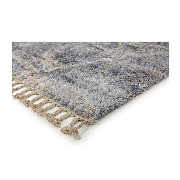 Versay Blue Shag Rug 80 X 300 Cm