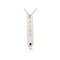 Vertical Bar Necklace With Birthstone