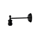 Vintage Wall Light In Matt Black