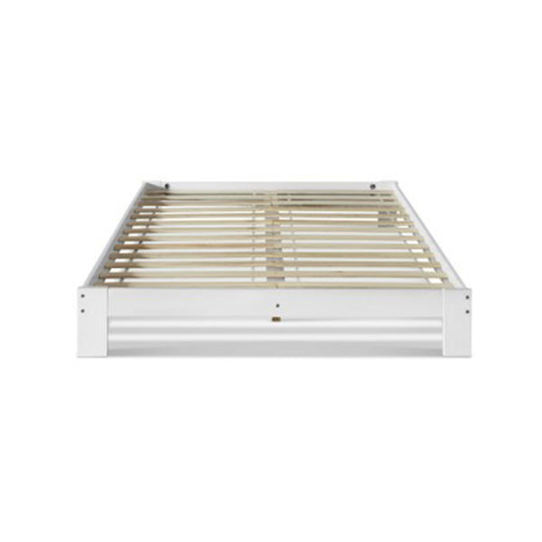 Artiss Wooden Bed Base Frame White