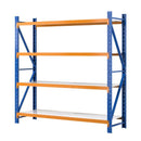 2MX2M Garage Shelving Warehouse Rack Pallet Storage Shelves Steel Blue