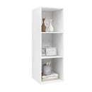 Wall Mounted Tv Cabinet White 37 X 37 X 107 Cm Chipboard