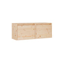 Wall Cabinets 2 Pcs 45 X 30 X 35 Cm Solid Pinewood