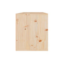 Wall Cabinets 2 Pcs 45 X 30 X 35 Cm Solid Pinewood