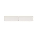 Wall Cabinets 2 Pcs White 100 X 30 X 35 Cm Solid Wood Pine