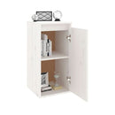 Wall Cabinets 2 Pcs White 30 X 30 X 60 Cm Solid Wood Pine