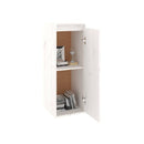 Wall Cabinets 2 Pcs White 30 X 30 X 80 Cm Solid Wood Pine