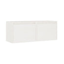 Wall Cabinets 2 Pcs White 45 X 30 X 35 Cm Solid Pinewood