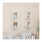 Wall Cube Shelves 4 Pcs High Gloss White 22 X 15 X 22 Cm