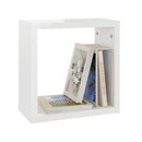 Wall Cube Shelves 4 Pcs High Gloss White 30 X 15 X 30 Cm