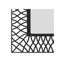 Wall Mirror Arched Black