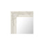 Wall Mirror Baroque Style 50 X 120 Cm White