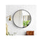 Wall Mirror Round Shaped Bathroom Smooth Edge